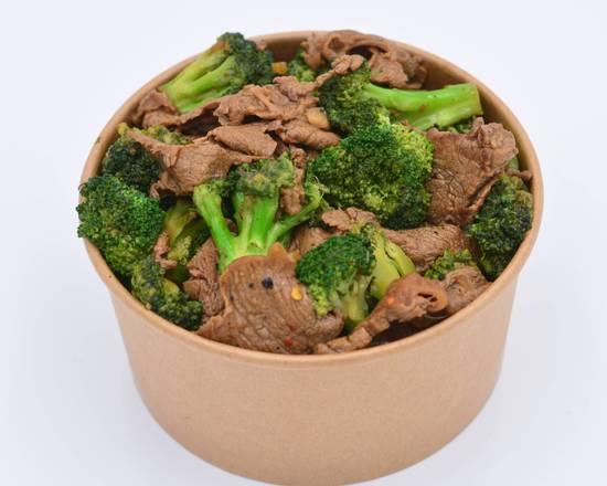 Brócoli con res